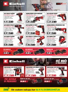 Merkur katalog akcije – veljaven od 01.10.2025 | Stran: 28 | Izdelki: Baterije, Polnilnik, Brusilnik, Kladivo