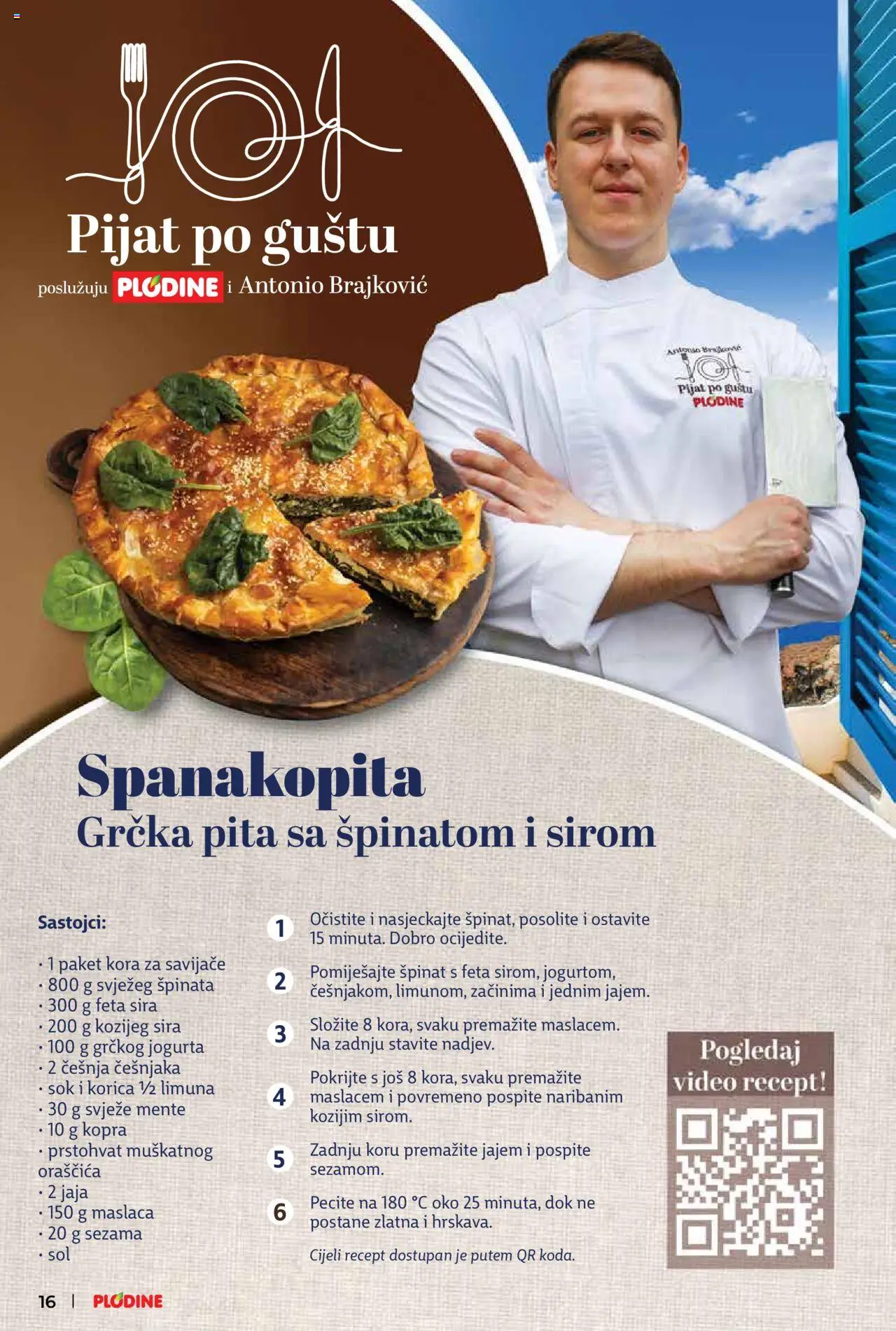 Plodine katalog | vrijedi od 18.06.2025 | Stranica: 16 | Proizvodi: Feta, Jaja, Sol, Video