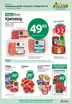 Forhåndsvisning av Joker kundeavis gyldig fra 20.01.2026