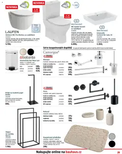 Náhled letáku Bauhaus leták od 03.10.2025 | Strana: 29 | Produkty: Toaletní papír, Ručníky, Umyvadlo, Koš