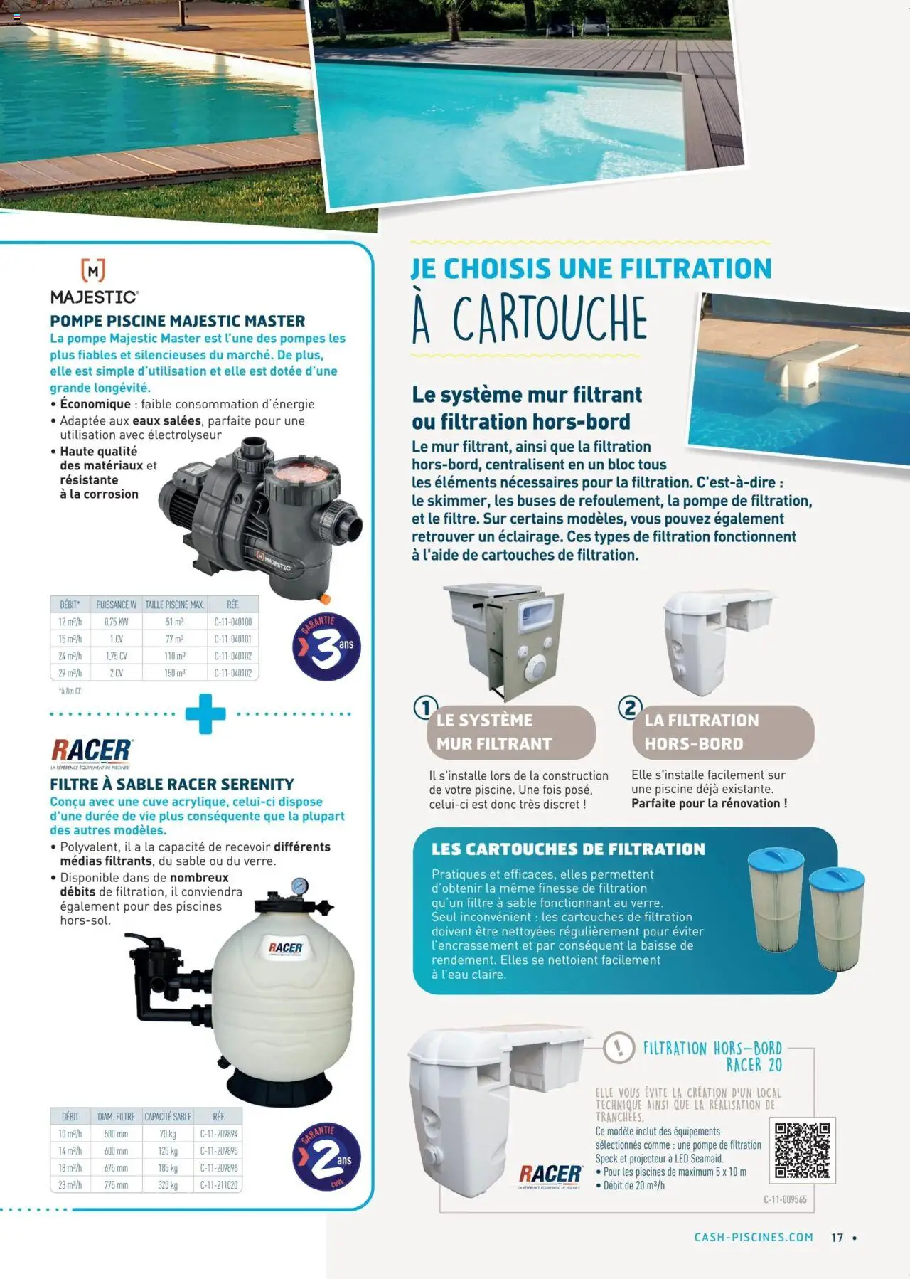  | Page: 17 | Produits: Filtre, Projecteur, Cartouche