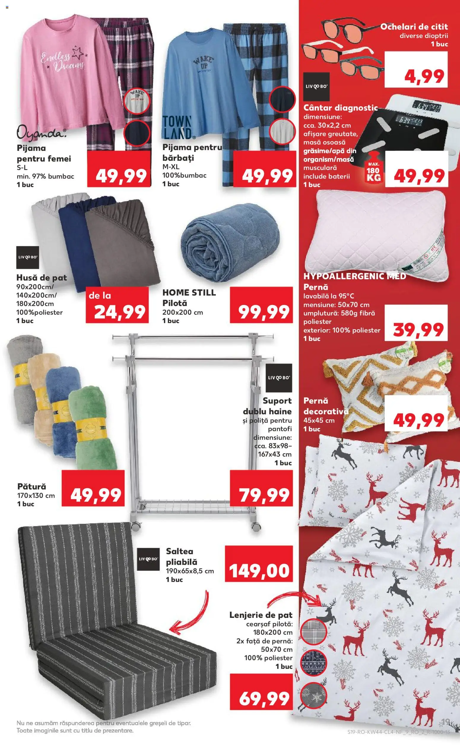 Noul catalog Kaufland – valabil de la 29.10.2025 | Pagină: 19 | Produse: Ochelari, Pernă, Baterii, Türk kahvesi öğütme değirmeni