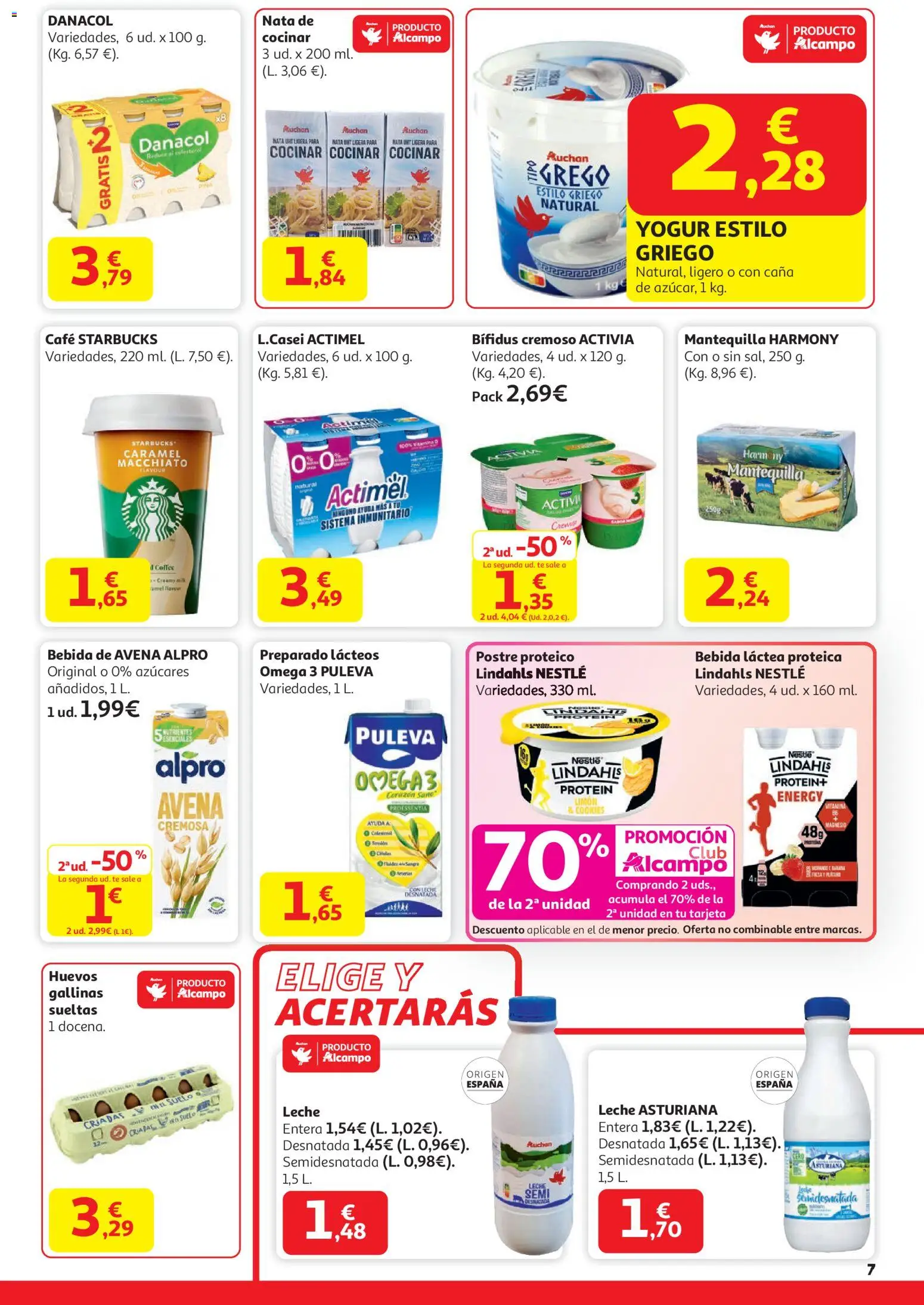 Alcampo - HP Nacional │ válido desde el 15.01.2026 | Página: 7 | Productos: Δοχείο φοντί, Café, Té, Bebida de avena
