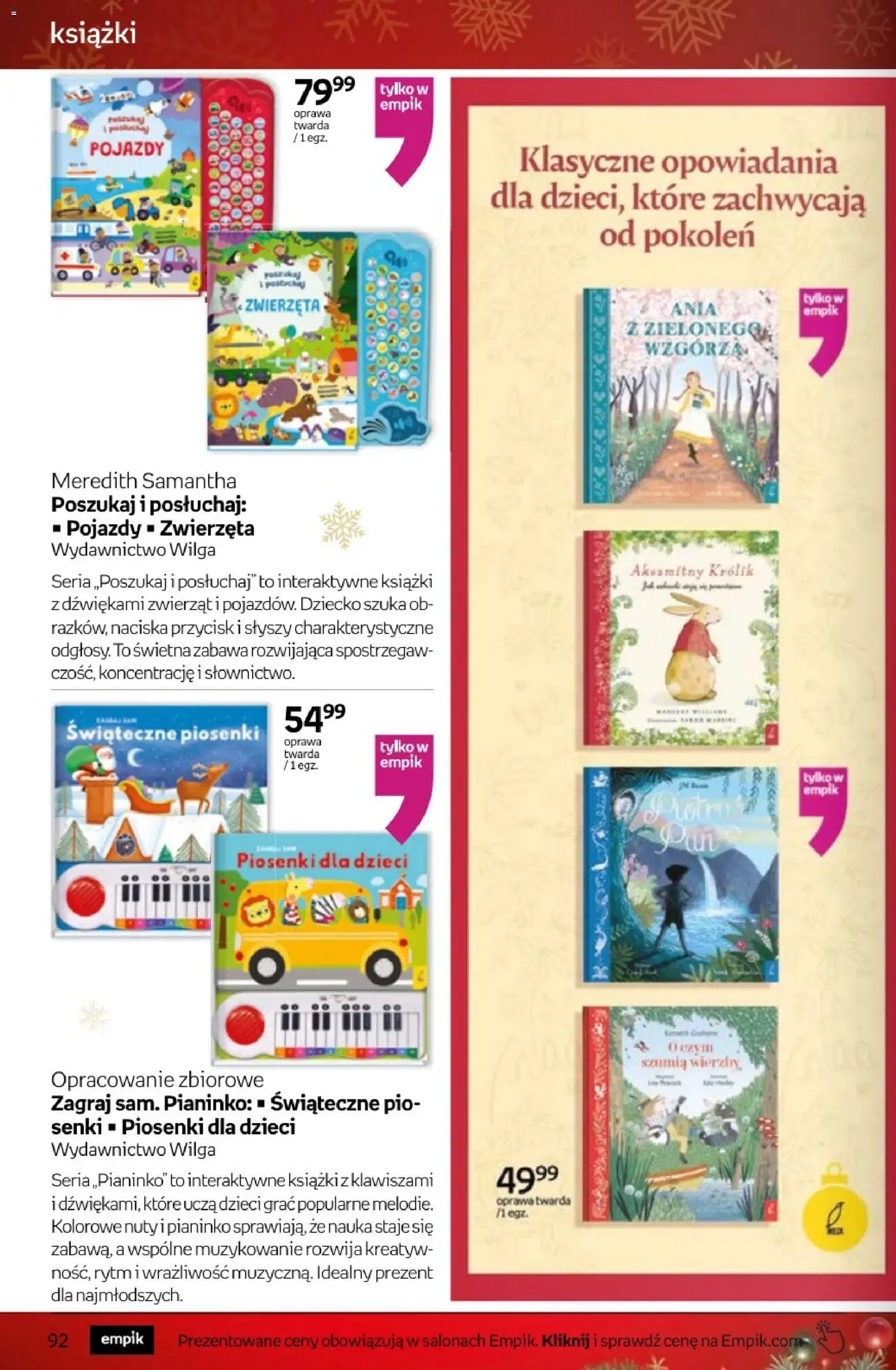 Empik promocje - Tom kultury Książki od 10.12.2025 | Strona: 92 | Produkty: Książki