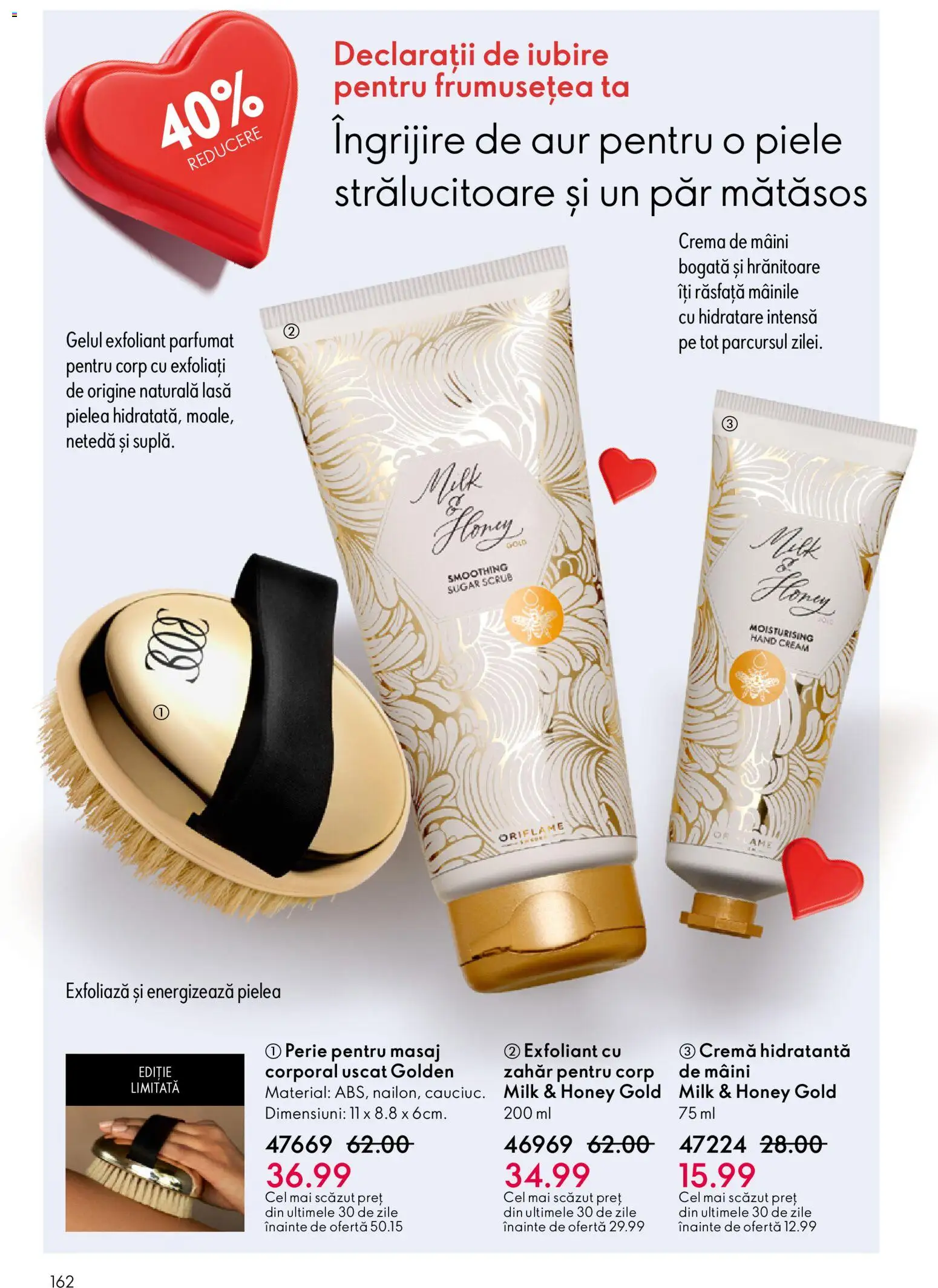 Noul catalog Oriflame – valabil de la 21.01.2026 | Pagină: 162 | Produse: Exfoliant, Scrub, Cremă, Zahăr