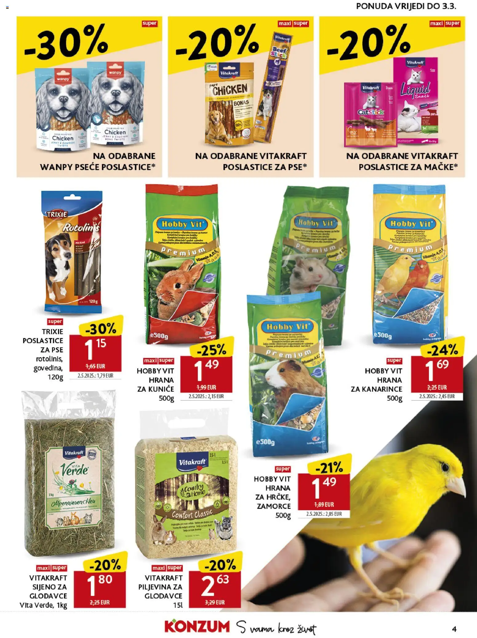 Konzum HR akciós ujság - amely érvényes a következő dátumtól: 19.02.2026 | Oldal: 4