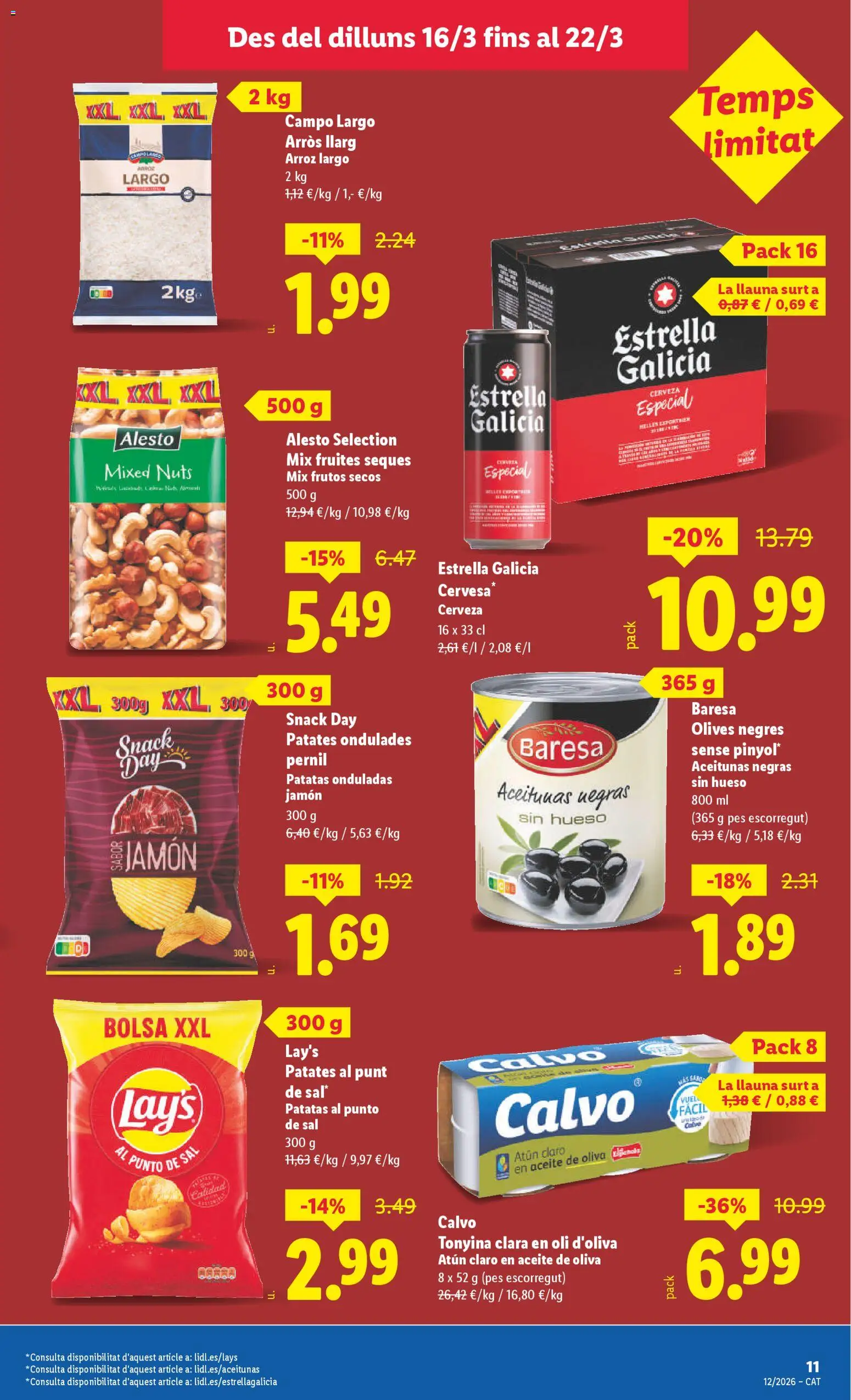 Lidl folleto │ válido desde el 16.03.2026 | Página: 23 | Productos: Aceite, Cerveza, Aceite de oliva, Bolsa