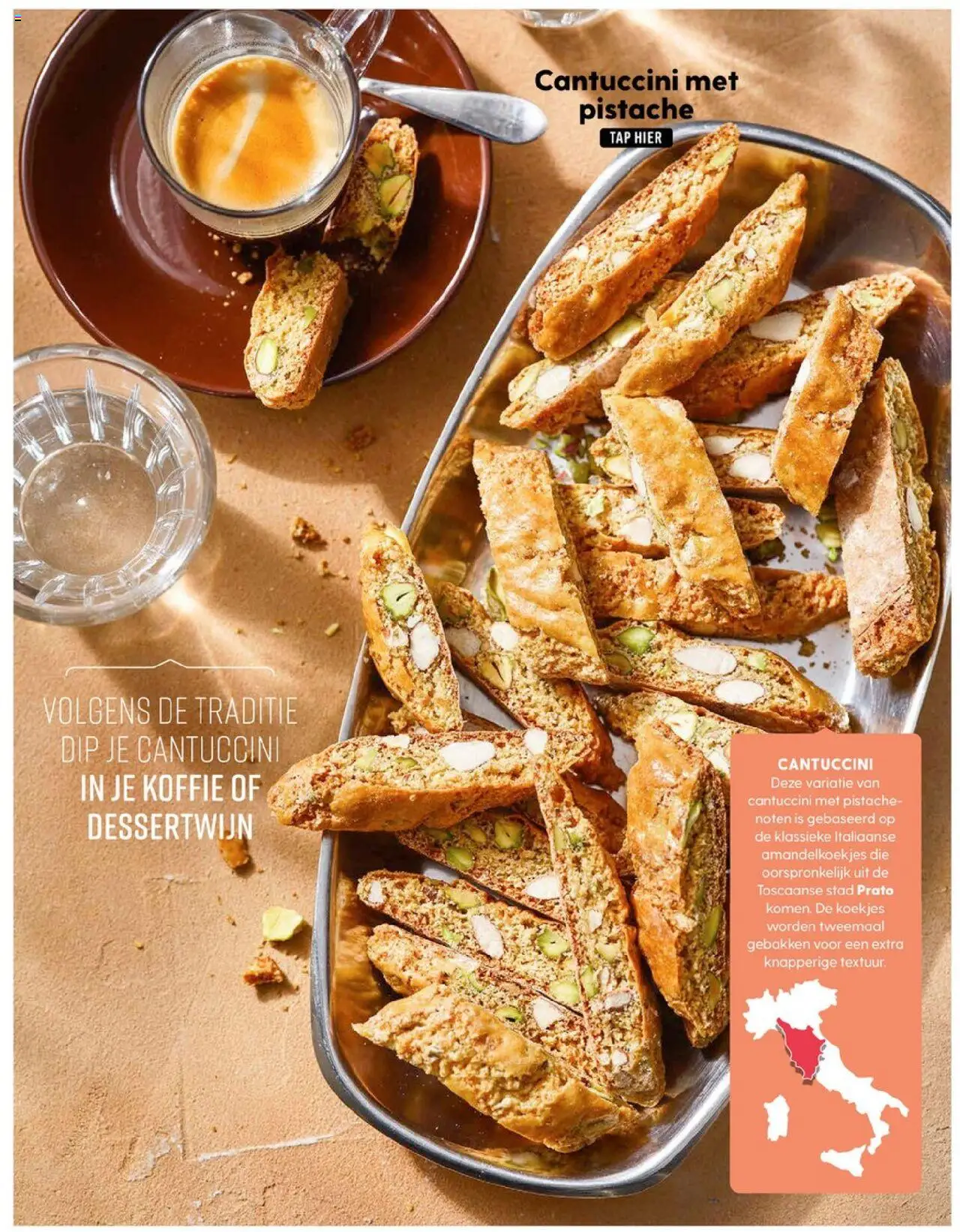  | Pagina: 74 | Producten: Koffie, Noten, Koekjes, Dip