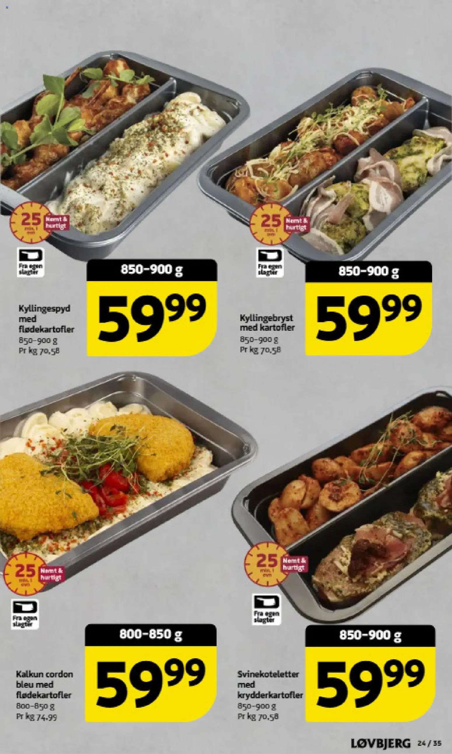 Løvbjerg tilbudsavis – gyldig fra 02.01.2026 | Side: 24 | Produkter: Kalkun, Kartofler