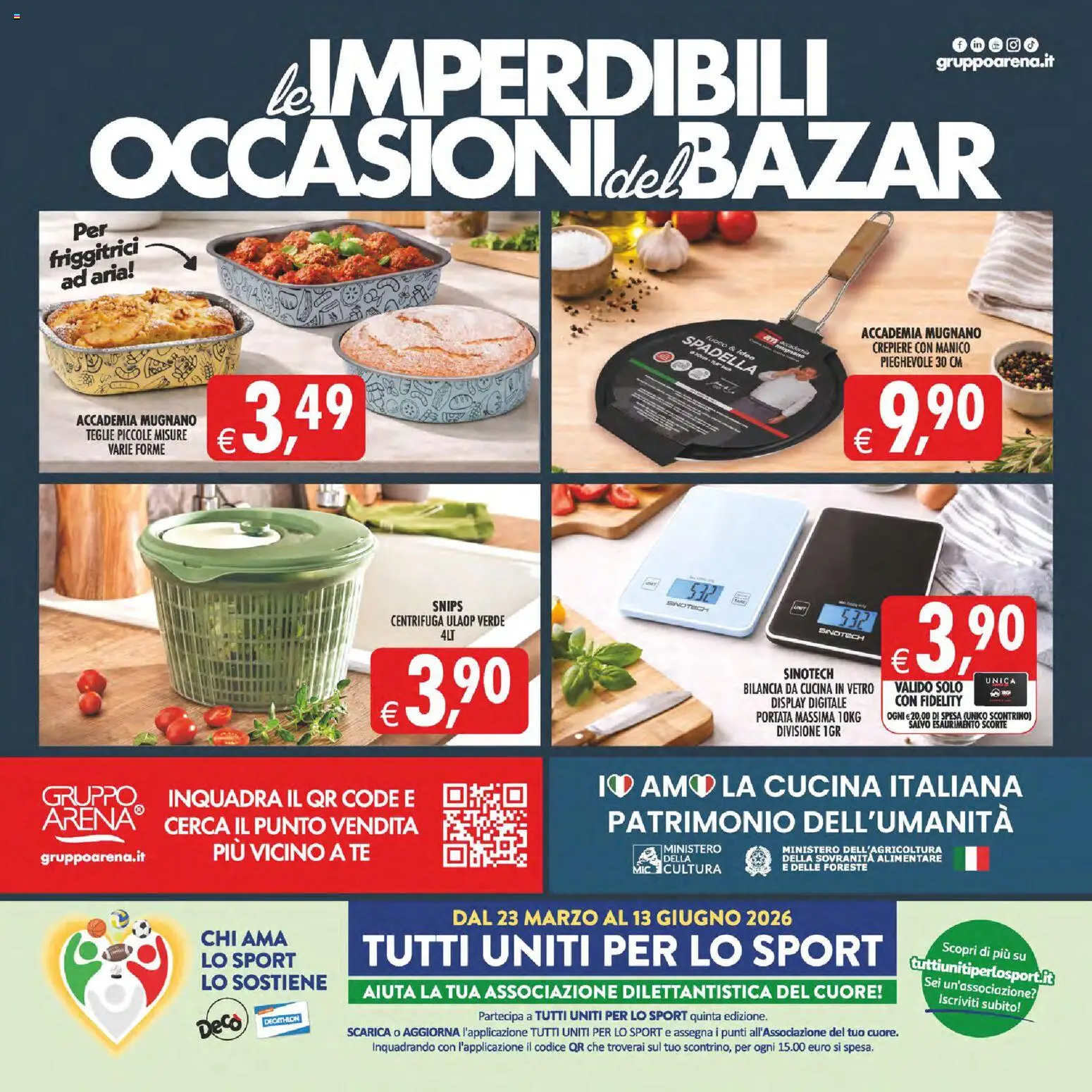 Volantino Decò del 07.04.2026 | Pagina: 25 | Prodotti: Tè, Centrifuga, Bilancia