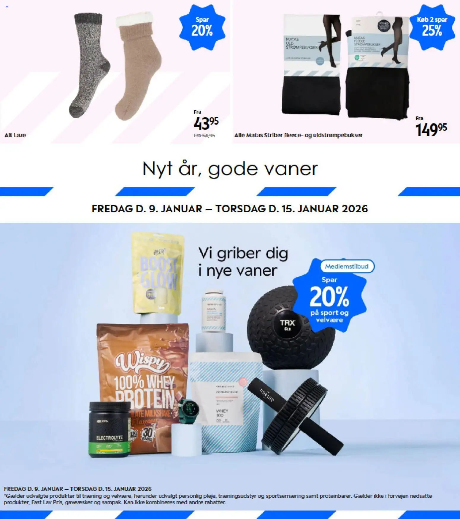 Matas tilbudsavis – gyldig fra 08.01.2026 | Side: 7 | Produkter: Milkshake, Strømpebukser, Tights