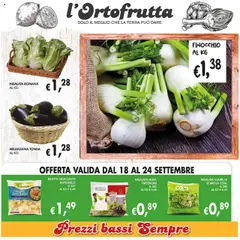Volantino Coal del 11.09.2025 | Pagina: 3 | Prodotti: Insalata, Melanzana, Terra