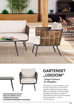 Rahaus Prospekt Gartenmöbel ab 07.04.2025 gültig | Seite: 15 | Produkte: Sessel, Couchtisch
