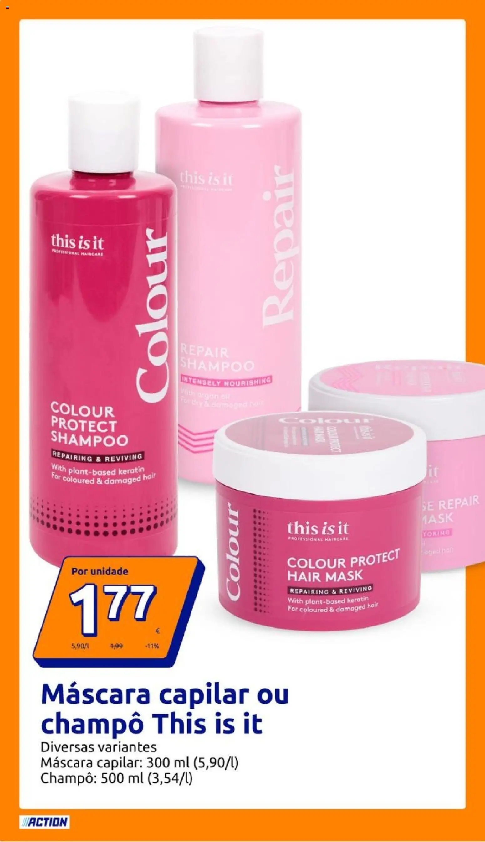Action folheto │ válido de 18.03.2026 | Página: 12 | Produtos: Shampoo