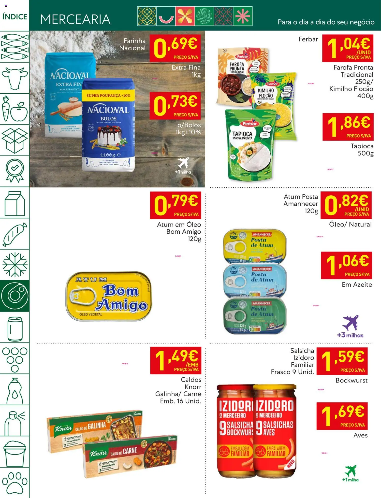 Recheio folheto │ válido de 18.11.2025 | Página: 20 | Produtos: Óleo, Carne, Cereais, Massa