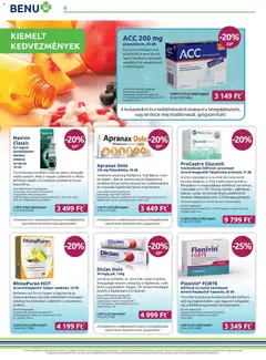 BENU Gyógyszertárak Akciós újság - amely érvényes a következő dátumtól: 01.02.2026 | Oldal: 6 | Termékek: Italpor