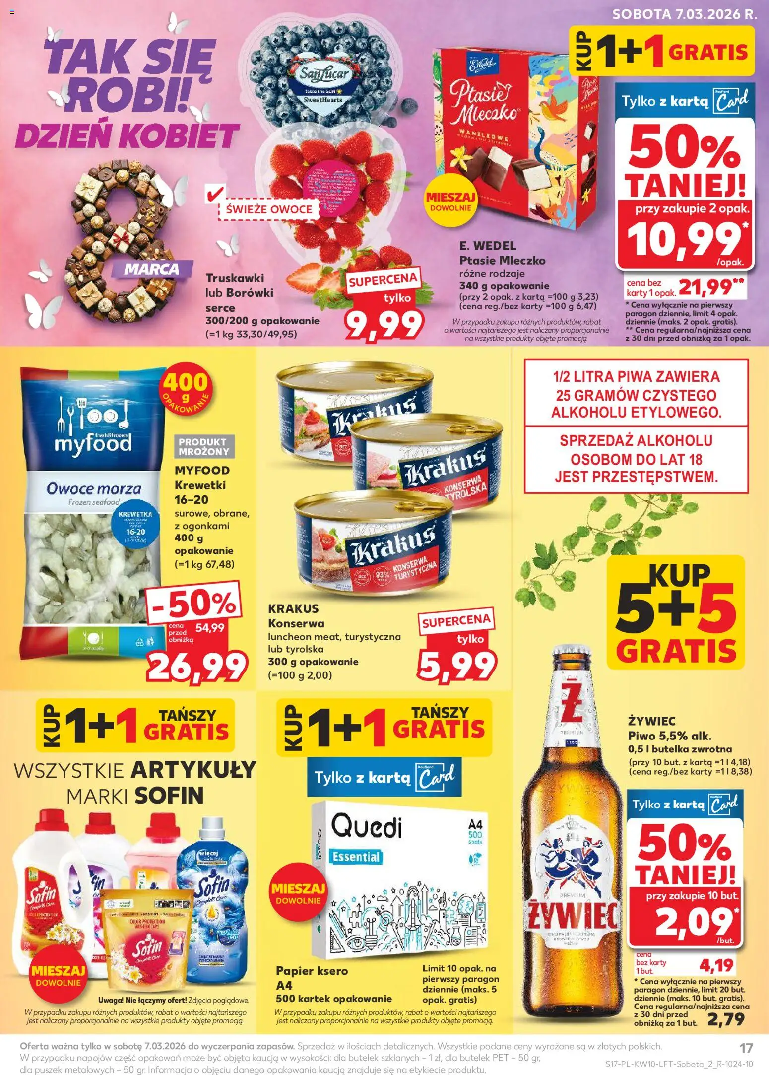 Kaufland gazetka od 05.03.2026 | Strona: 17 | Produkty: Mango, Mięta, Pomidory, Awokado