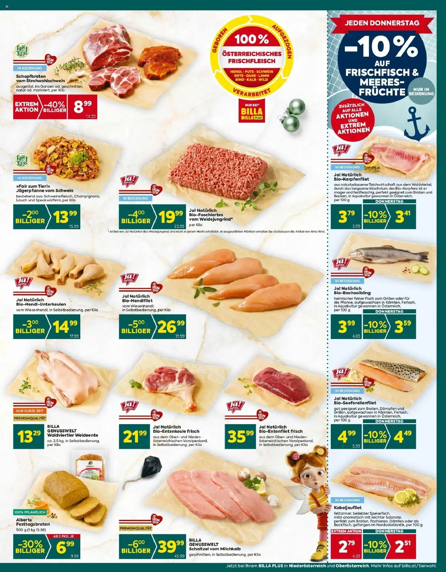 Billa Plus Flugblatt - Oberösterreich gültig ab 11.12.2025 | Seite: 7 | Produkte: Fisch