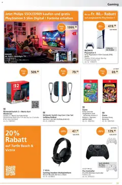 Fust Aktionen ab 22.09.2025 gültig | Seite: 33 | Produkte: TV, Spiel, Playstation, Xbox