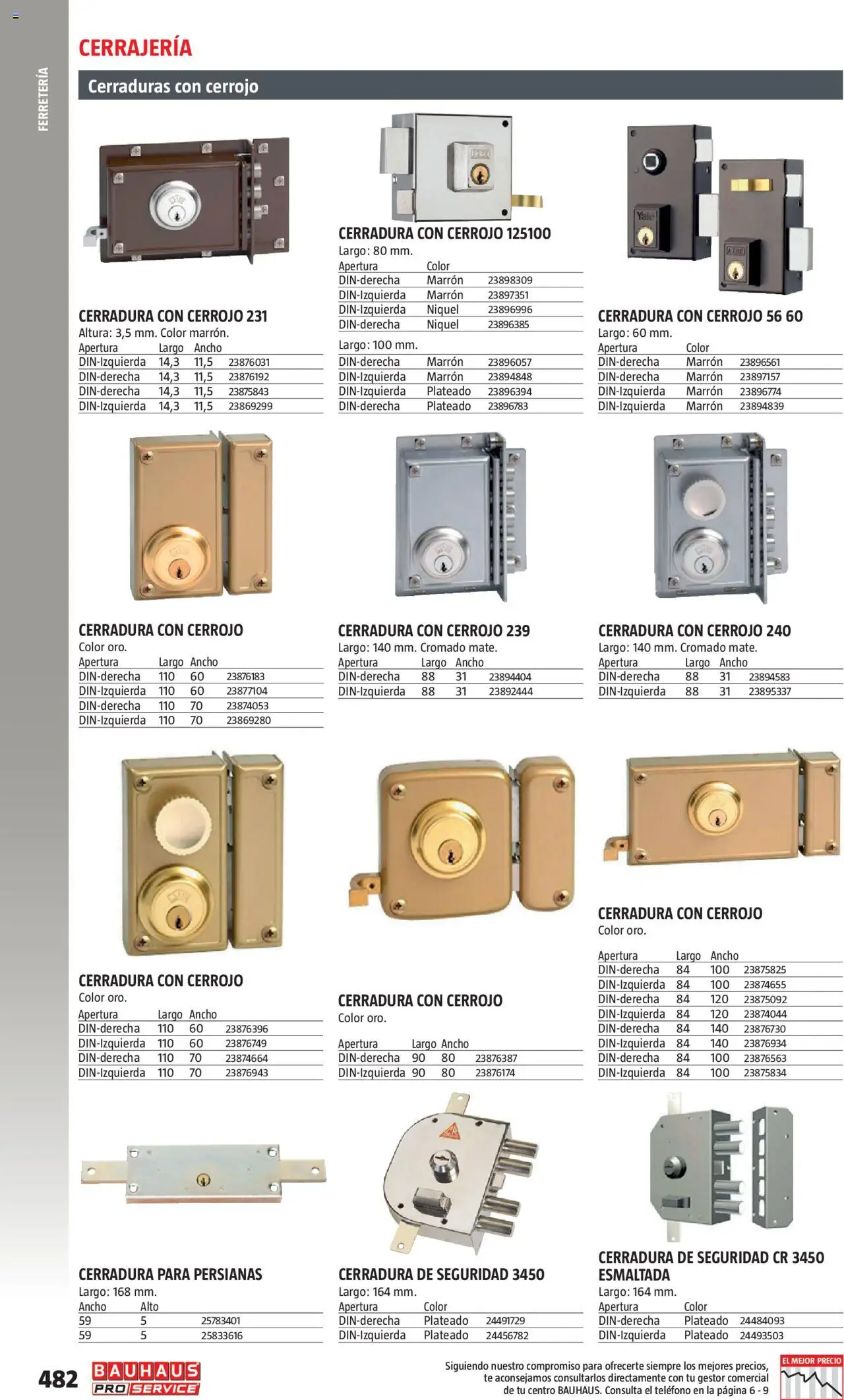 Bauhaus - ProService  │ válido desde el 24.02.2025 | Página: 482 | Productos: Té, Teléfono