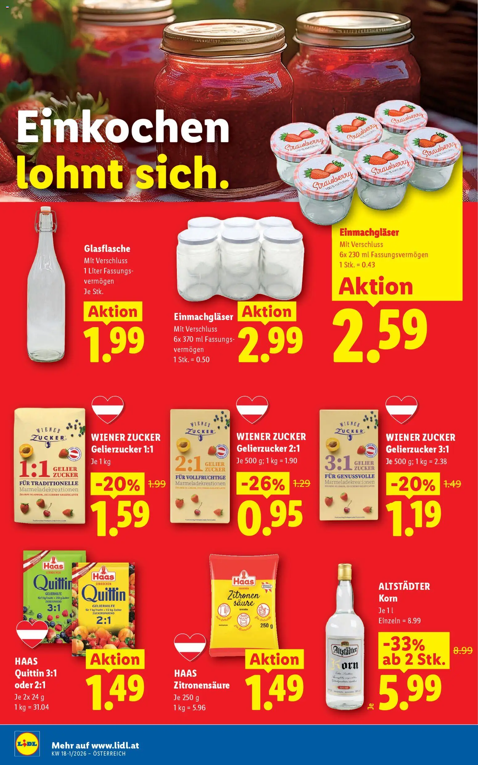Lidl Flugblatt - Altenmarkt im Pongau, St. Johann im Pongau, Zell am See gültig ab 23.04.2026 | Seite: 47 | Produkte: Zucker