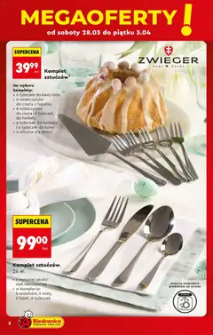 Pogląd oferty "Biedronka gazetka - Hity i inspiracje" - ważna od 28.03.2026 | Strona: 2 | Produkty: Sztućce