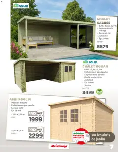 Mr Bricolage folder / publicité - Voorbeeld van een folder van Mr Bricolage, geldig van 12.02.2026 | Pagina: 7 | Producten: Pin