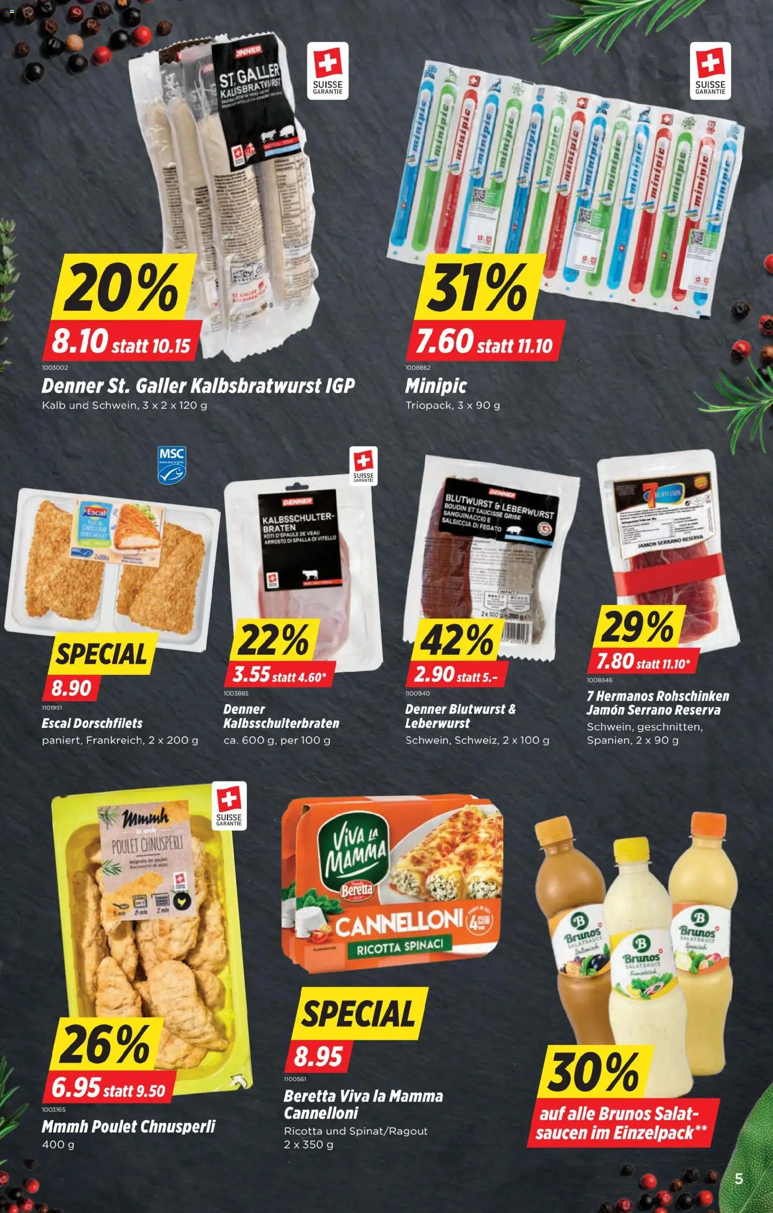 Denner Aktionen – gültig ab 11.11.2025 | Seite: 5 | Produkte: Salat