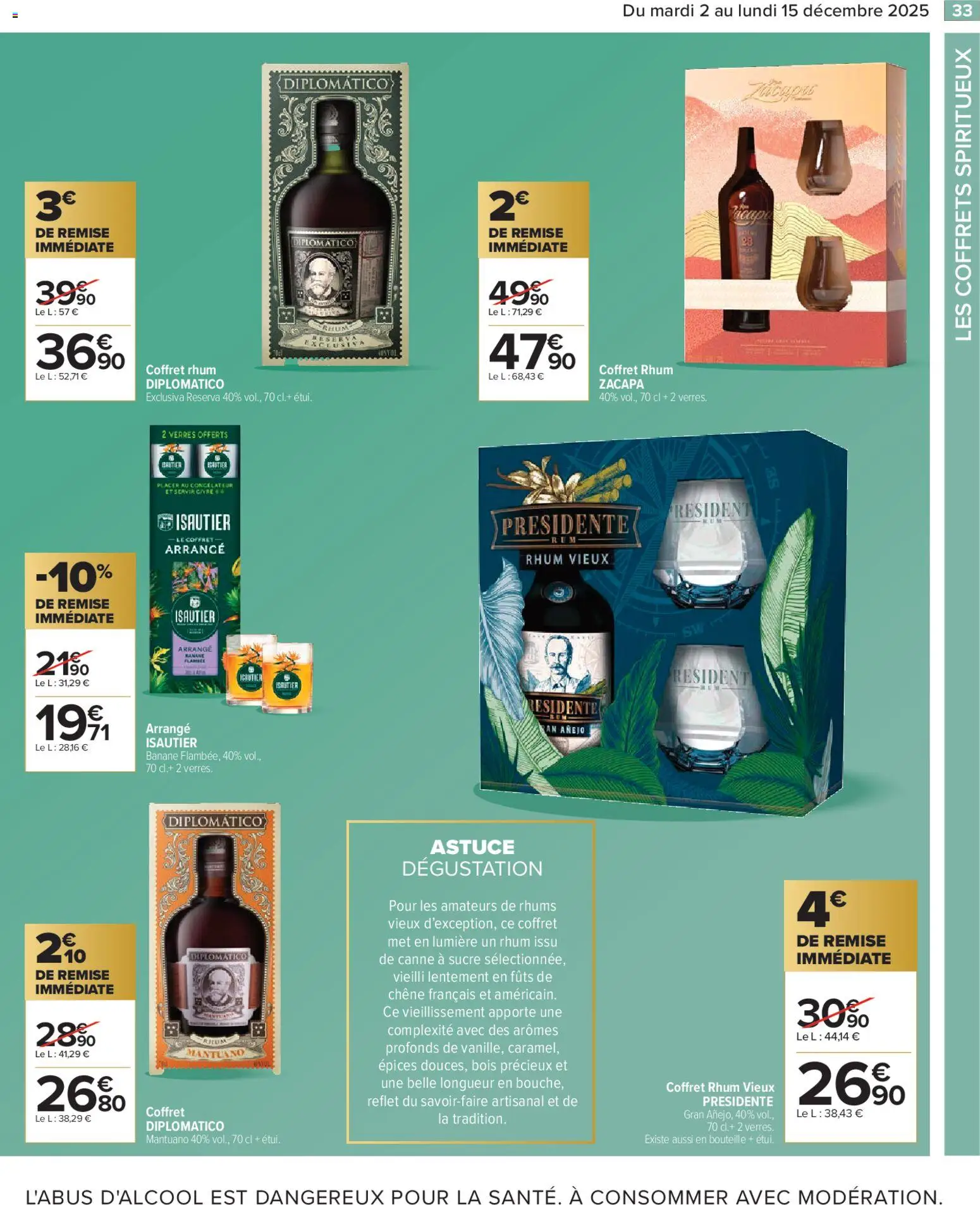 {H1} | Page: 35 | Produits: Sucre, Rhum, Banane