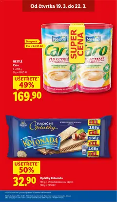 Náhled letáku NESTLÉ Caro, 2 x 200 g, Rozpustný cereální/cereálny nápoj od 19.03.2026 | Strana: 5