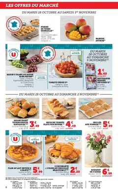 U Express - Prévisualisation de U Express catalogue valide à partir de 28.10.2025 | Page: 6 | Produits: Lait entier, Pomme, Pomme de terre, Viennoiseries