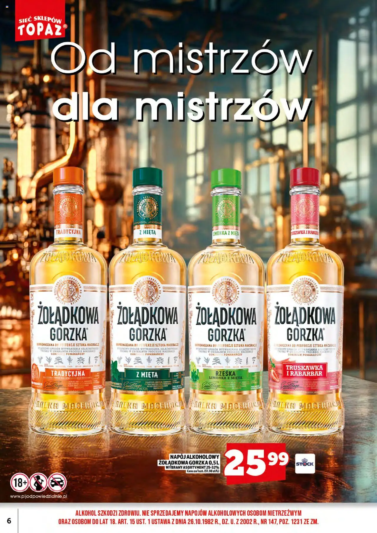 Topaz Gazetka alkoholowa od 01.10.2025 | Strona: 8 | Produkty: Limonka, Mięta, Alkohol