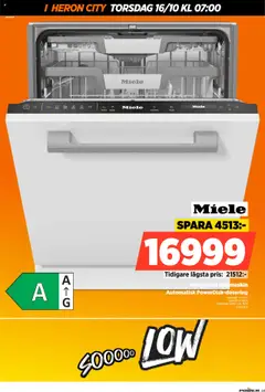 Power - erbjudanden - Förhandsvisning av reklamblad från butik Power aktuell från 16.10.2025 | Sida: 69 | Produkter: Diskmaskin, Galler, Kuvert