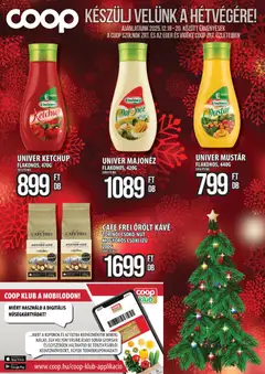 COOP Szolnok Akciós újság - amely érvényes a következő dátumtól: 18.12.2025