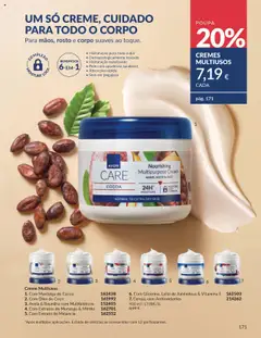 Com Óleo de Coco, Creme Multiusos com Óleo de Coco │ válido de 01.09.2025 | Página: 171 | Produtos: Amêndoas, Leite, Manteiga, Óleo