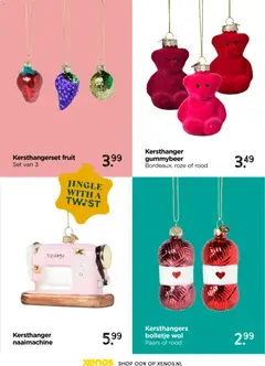 Xenos - Kerstmagazine - Voorbeeld van een folder van Xenos, geldig van 26.10.2025 | Pagina: 81 | Producten: Naaimachine, Fruit