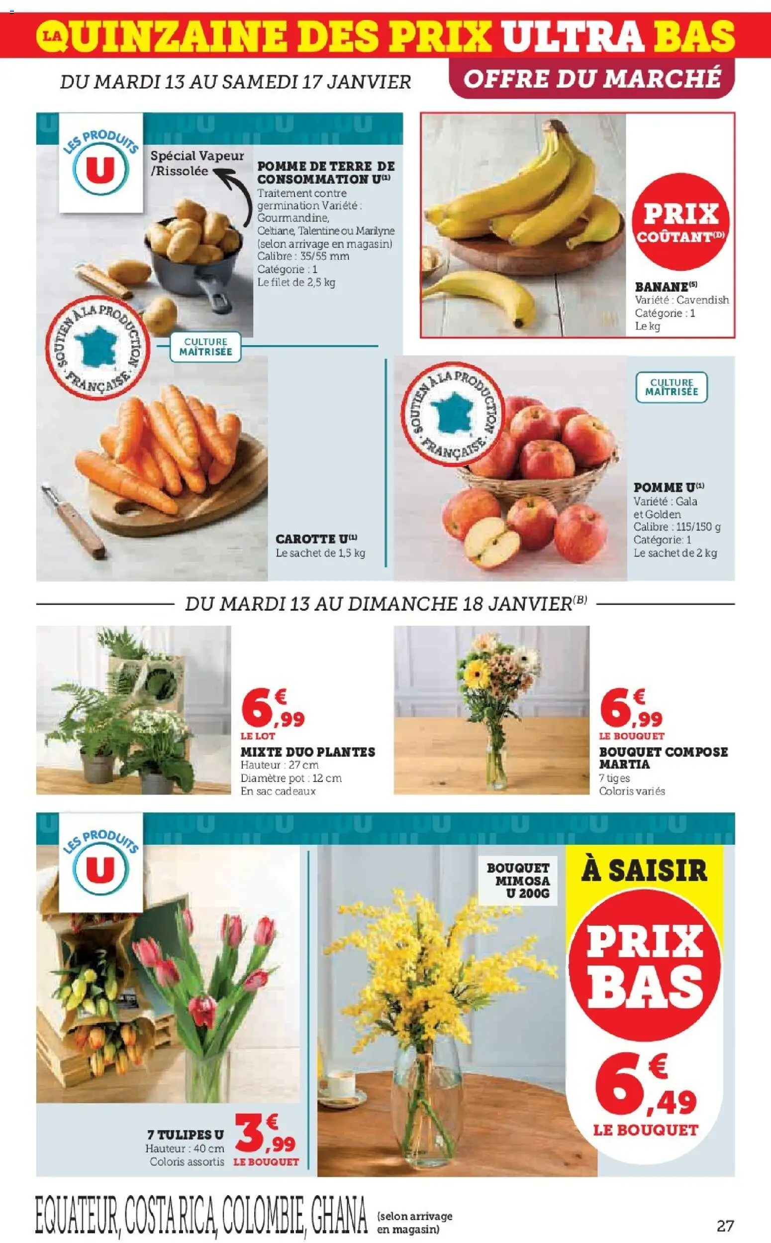 {H1} | Page: 27 | Produits: Sac, Pomme, Pomme de terre, Bananes