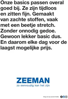 Zeeman folder - Voorbeeld van een folder van Zeeman, geldig van 28.02.2026 | Pagina: 2 | Producten: Overal, Kan
