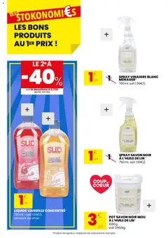  | Page: 4 | Produits: Liquide vaisselle, Savon, Vinaigre blanc, Vinaigre