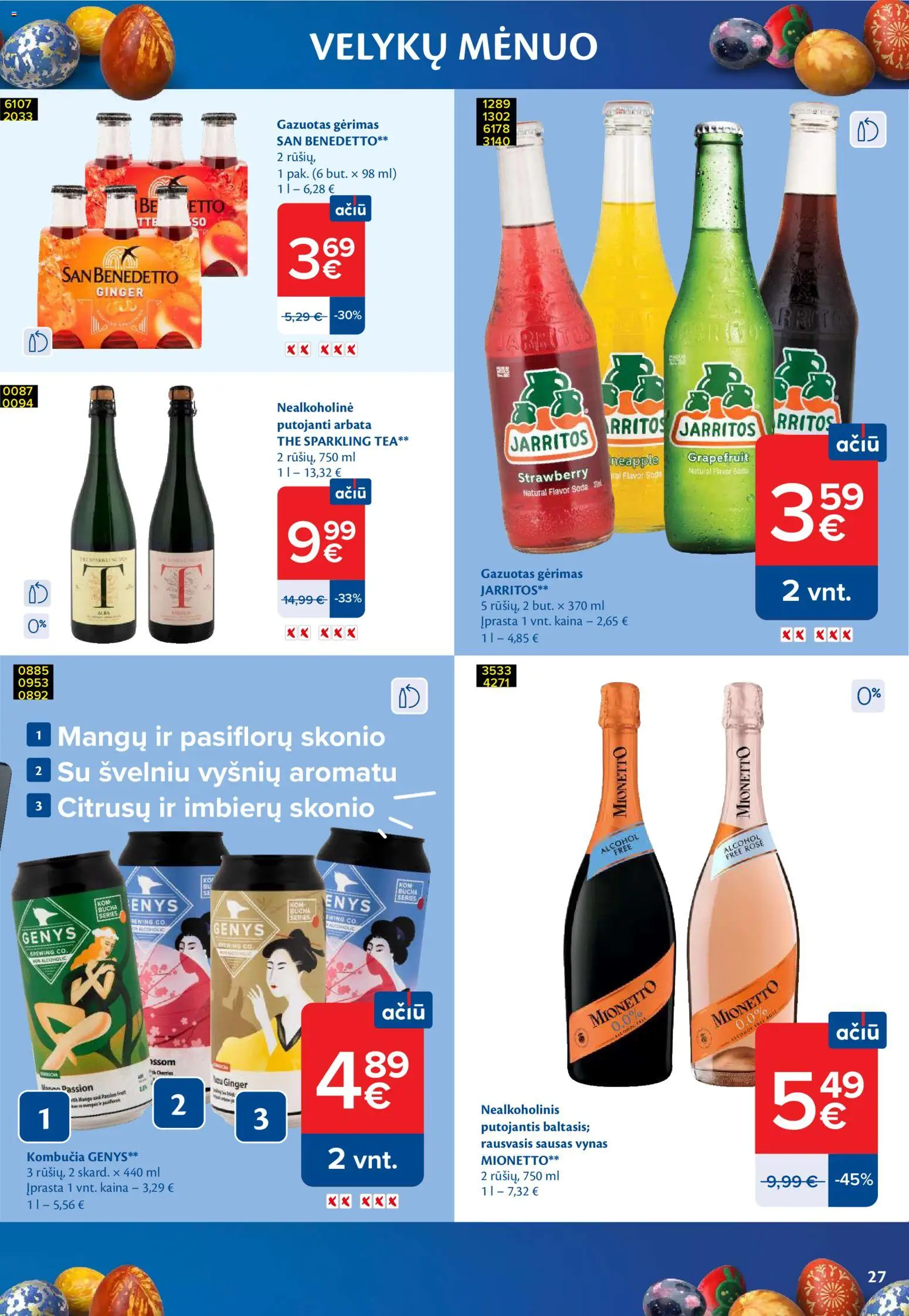 MAXIMA akcijos nuo 03.03.2026 | Puslapis: 27 | Prekių: Vynas, Arbata