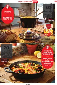 Pré-visualização Continente - Novidades de que toda a gente gosta válido de 10.02.2026 | Página: 29 | Produtos: Ferro, Frigideira, Queijo