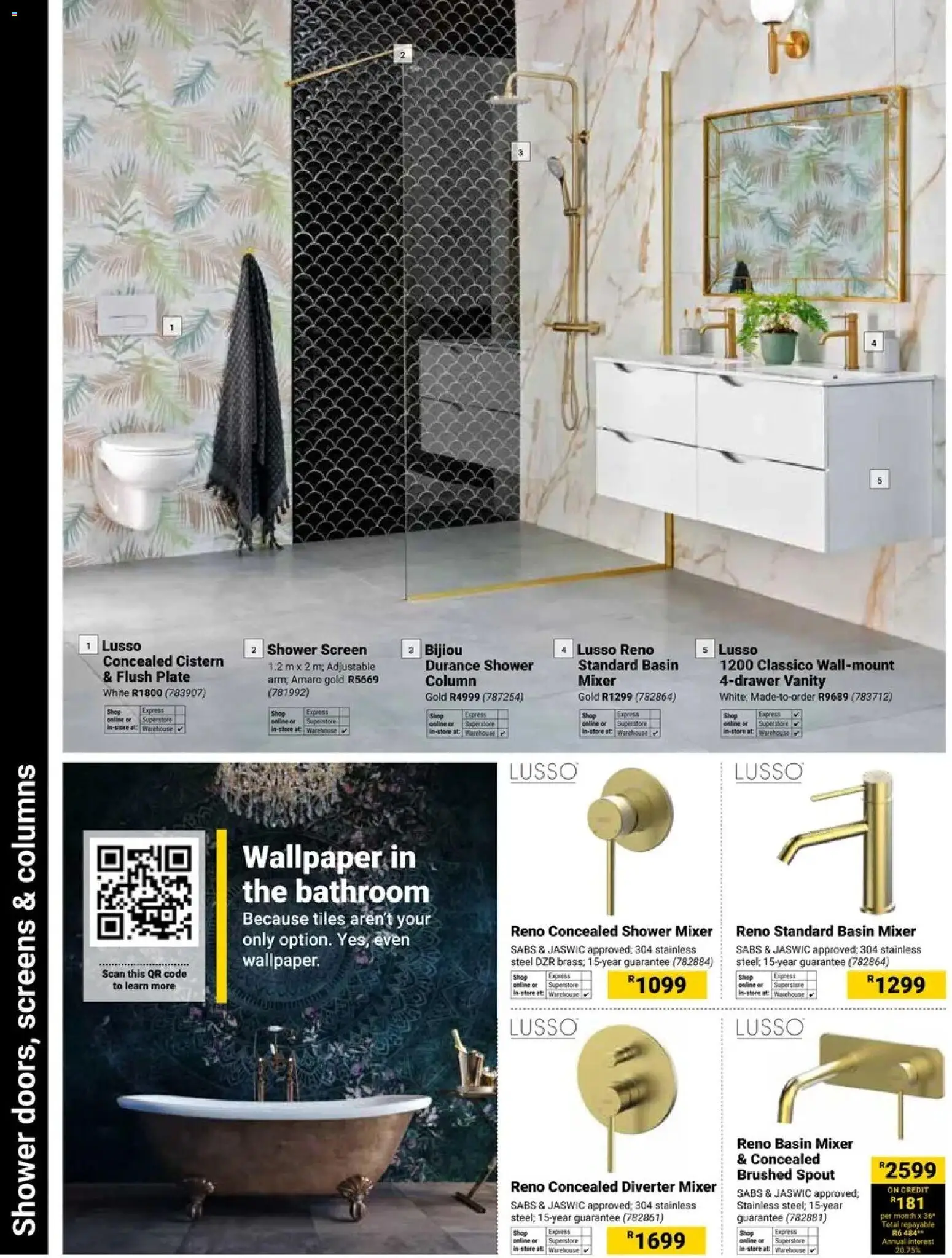 New Builders catalogue – valid from 03.03.2026 | Page: 6 | Products: Plate, Mixer, Shower, Basin