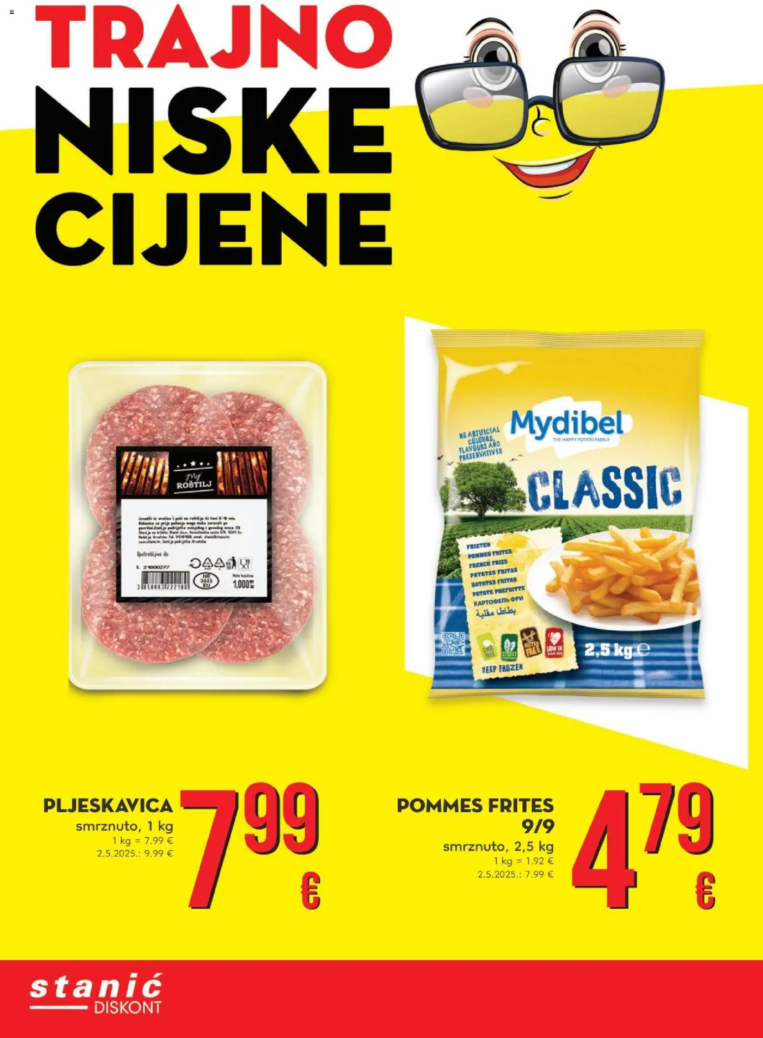 Stanić Diskont katalog | vrijedi od 02.02.2026 | Stranica: 2 | Proizvodi: Roštilj, Pommes frites