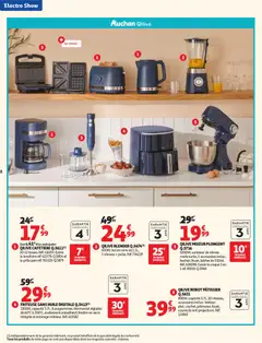 Auchan - Prévisualisation de Auchan - ElectroShow hypermarchés valide à partir de 03.02.2026 | Page: 8 | Produits: Batteur, Friteuse, Robot pâtissier, Friteuse sans huile