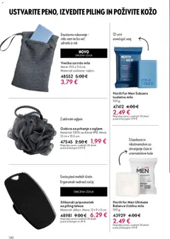 Oriflame katalog akcije – veljaven od 31.12.2025 | Stran: 140 | Izdelki: Gobica, Piling, Milo