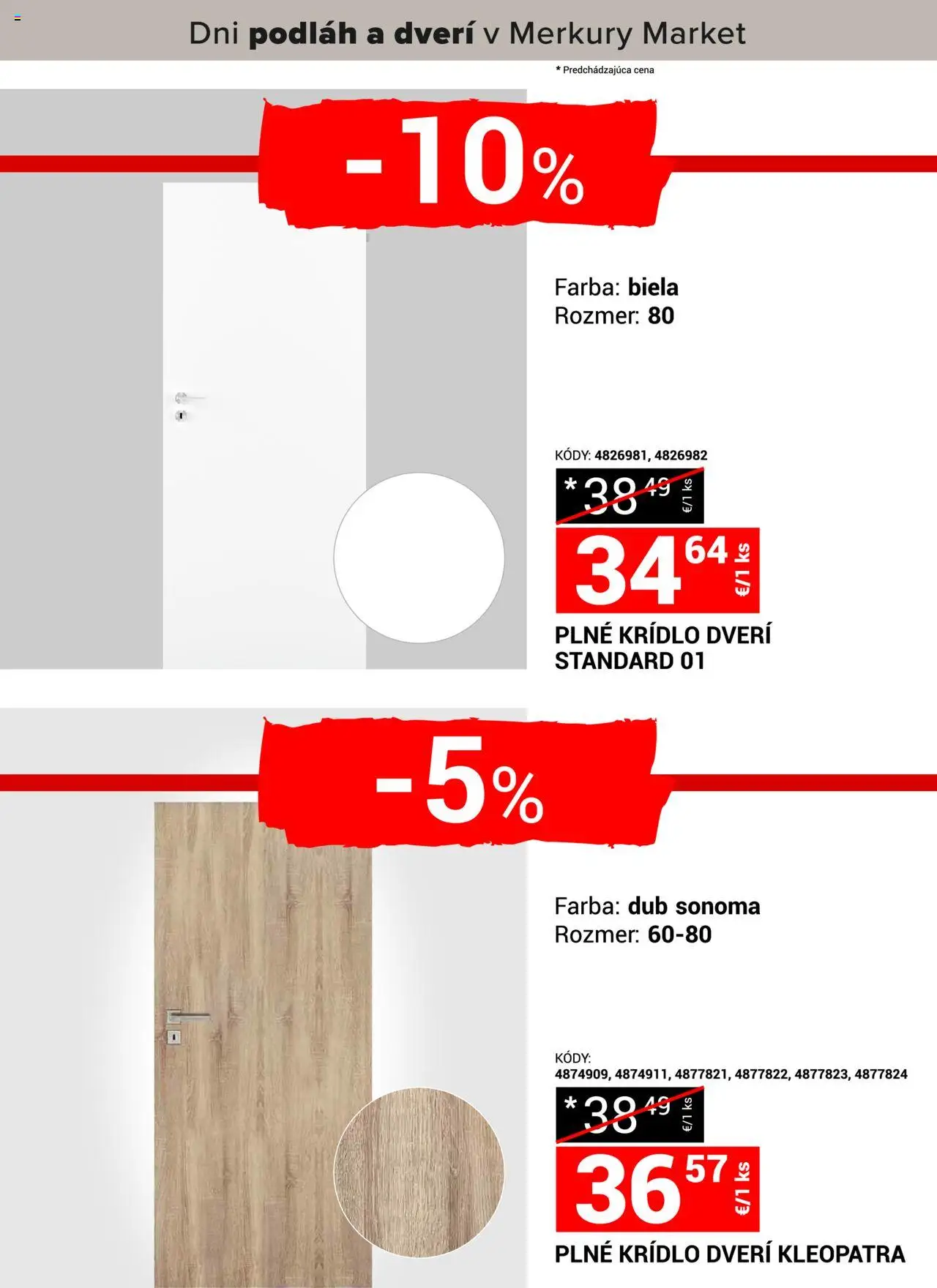 Nové Merkury Market akcie – leták je platný od 18.10.2025 | Strana: 8