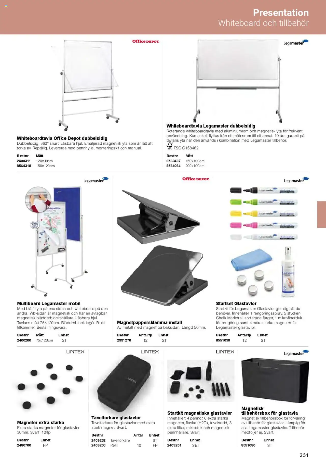Office Depot reklamblad aktuell från 01.02.2025 | Sida: 233 | Produkter: Magnet
