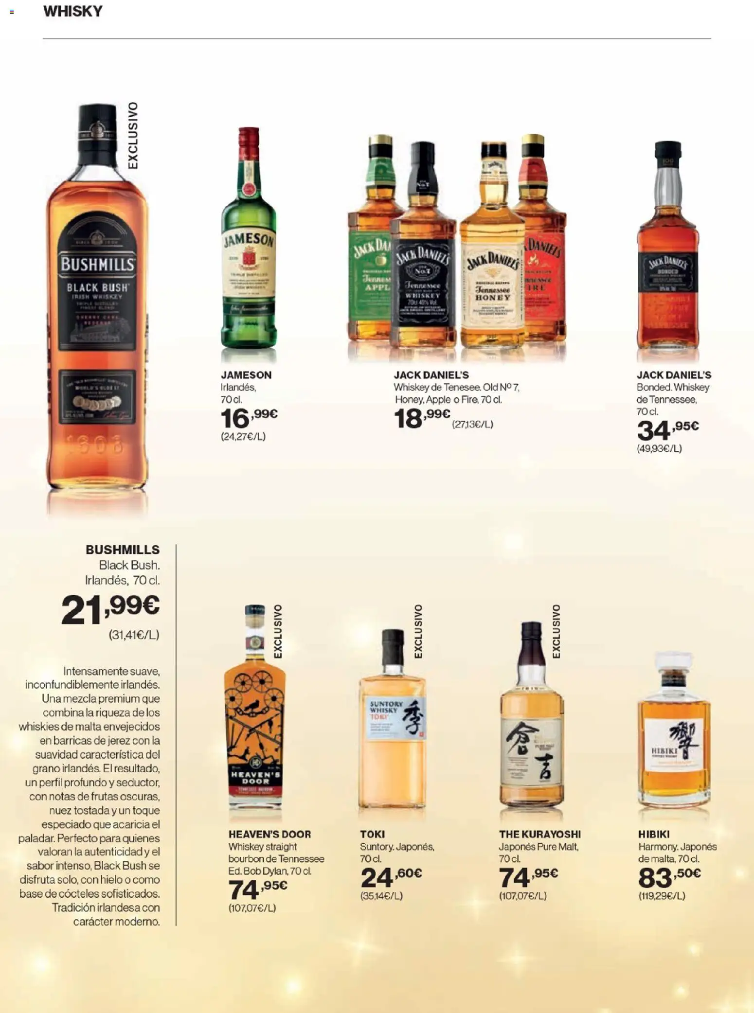 Hipercor - Bodega Navidad 25 │ válido desde el 20.11.2025 | Página: 46 | Productos: Ηλεκτρονικα ειδη, Whisky, Apple