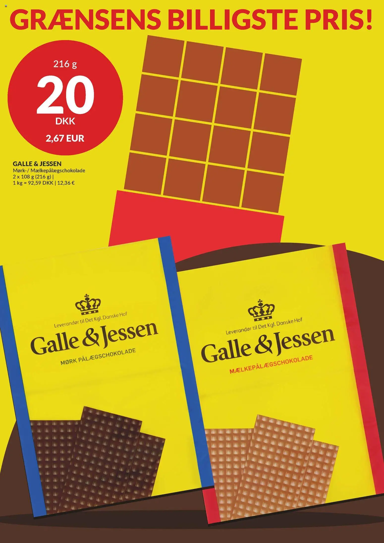 Nielsen Discount tilbudsavis – gyldig fra 05.03.2026 | Side: 8 | Produkter: Pålægschokolade