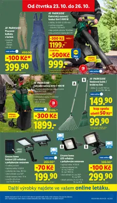 Náhled letáku Lidl leták od 23.10.2025 | Strana: 39